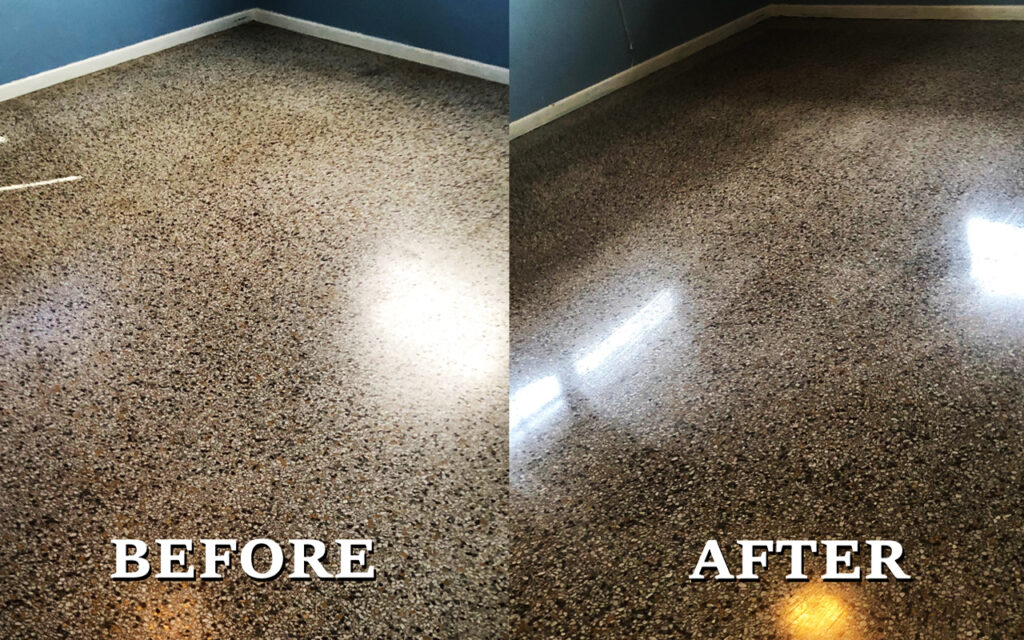 Terrazzo Floor Clean & Polish