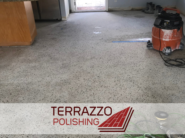 Terrazzo Floor Polishing Process Fort Lauderdale