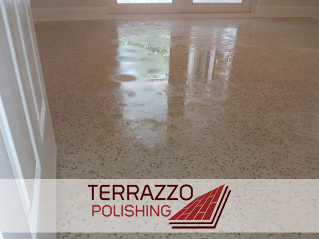 Terrazzo Floor Clean Process Fort Lauderdale