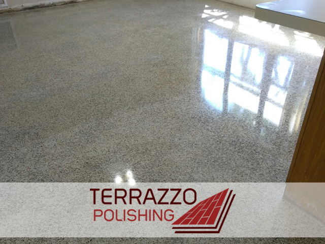 Terrazzo Floor Polishing Process Miami